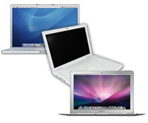 Stock photo of Apple Laptop Computers