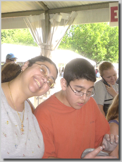 Ruthie and Jon at the Denton Jazz Fest