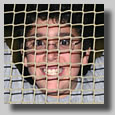 This was a shot of Jonathan inside a big bouncy room that was in Huey's front lawn on New Year's Eve of 2004.
