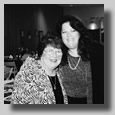 Myra and Mimi before the ceremony.